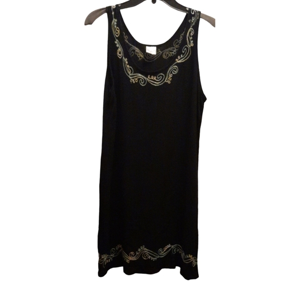 Island Planet Sleeveless Cover Up Dress Size M/L - Picture 1 of 9
